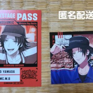 Hypnotic Backstage Passcard Yamada Jiro Sticker Set F/S-M501 from japan Rare  Go