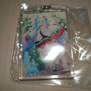 Magical Mirai 2021 Acrylic Keychain Hatsune Miku F/S-M501 from japan Rare  Good