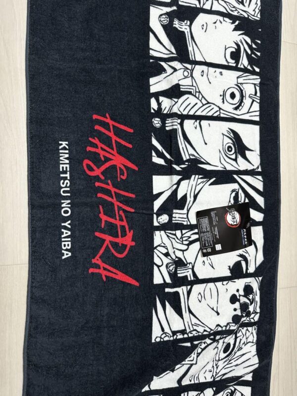 Demon Slayer Bath Towel F/S-M501 from japan Rare  Good condition