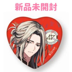 18Trip Heart-Shaped Can Badge R1Ze Day2 Shikareimitsu F/S-M501 from japan Rare