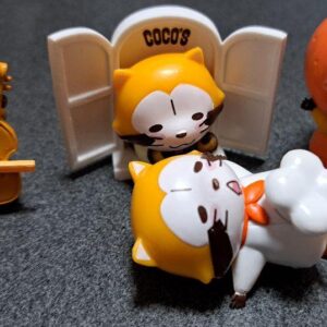 Cocos Rascal Magnet Set Of 4 F/S-M501 from japan Rare  Good condition