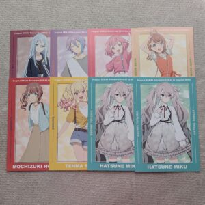 Project Seka Animate Bonus Postcard F/S-M501 from japan Rare  Good condition
