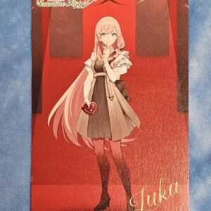 Megurine Luka Postcard Valentine'S Party Bonus Marui Hatsune Miku F/S-M501 from