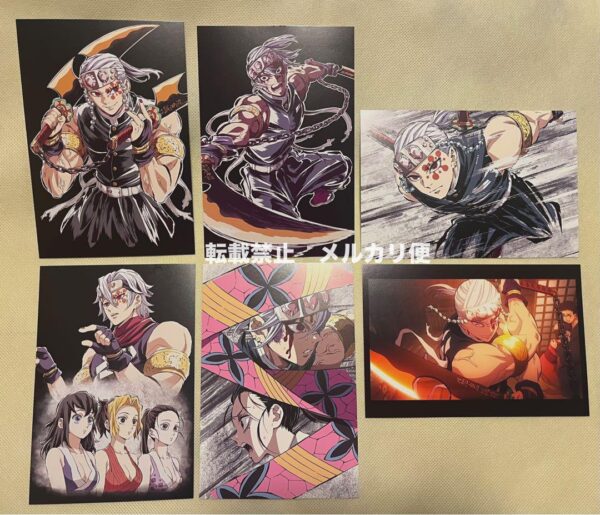 Demon Slayer: Kimetsu No Yaiba Complete Concentration Exhibition Postcard Uzui T