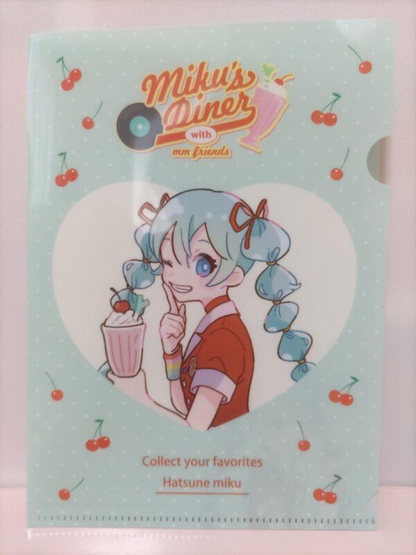 Hatsune Miku Can Do Clear File F/S-M501 from japan Rare  Good condition