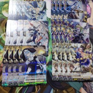 Divine Sister Deck Parts 4 Each F/S-M503 from japan Rare  Good condition