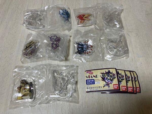 Jojo'S Bizarre Adventure Stand 01 Capsule Toy 5-Type Set F/S-M503 from japan Rar