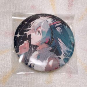 Hatsune Miku Can Badge F/S-M501 from japan Rare  Good condition