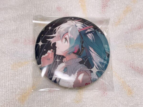 Hatsune Miku Can Badge F/S-M501 from japan Rare  Good condition