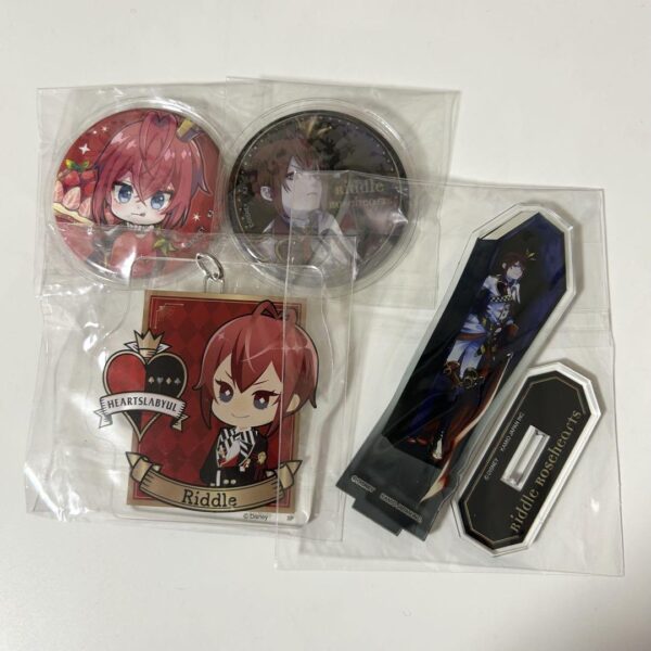Twisted Wonderland Riddle Can Badge Acsta Ackey F/S-M503 from japan Rare  Good c