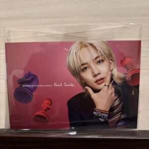 Seventeen Jonghan Paul Smith Postcard F/S-M501 from japan Rare  Good condition