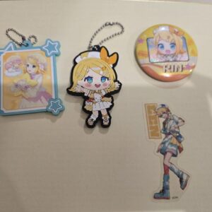 Kagamine Rin Ren Magical Mirai 2024 Set Of 4 F/S-M501 from japan Rare  Good cond