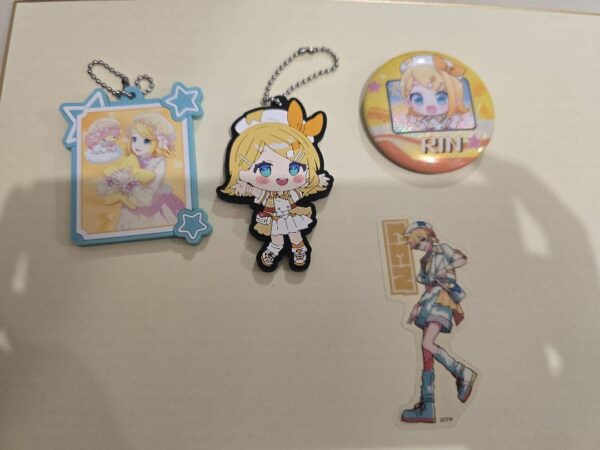 Kagamine Rin Ren Magical Mirai 2024 Set Of 4 F/S-M501 from japan Rare  Good cond
