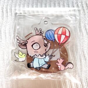Personality Fifth Kindergarten Acrylic Keychain Condemned Hunter Bain F/S-M501 f