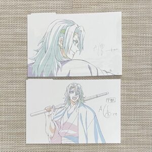 Pillar Exhibition Original Art Postcard Uzui Tengen Set Of 2 F/S-M501 from japan