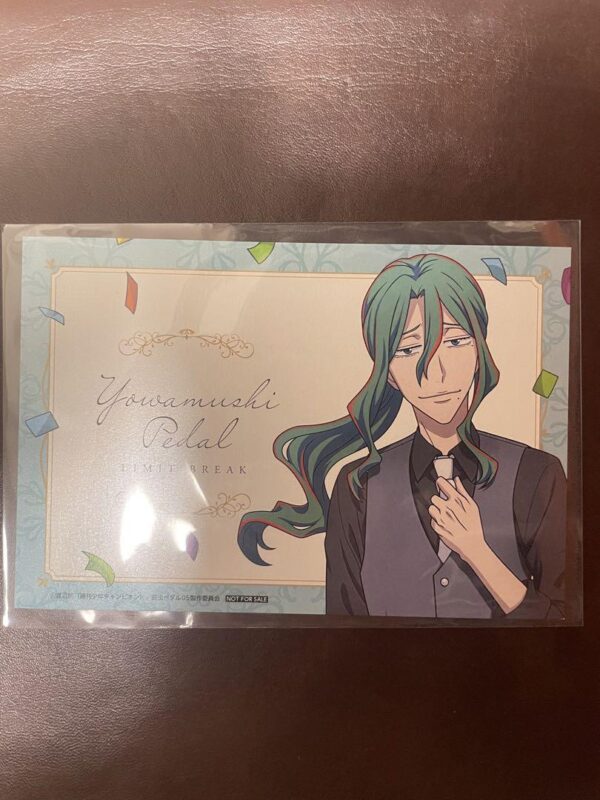 Yowamushi Pedal Agf 2024 Chugai Mining Bonus Pearl Postcard Makishima Yusuke F/S