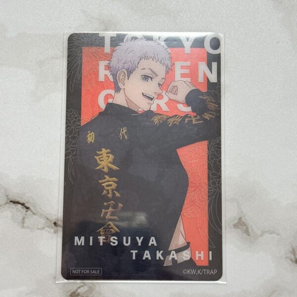 Tokyo Revengers Mitsutani Takashi Clear Card Hyakuhana Ryoran F/S-M501 from japa