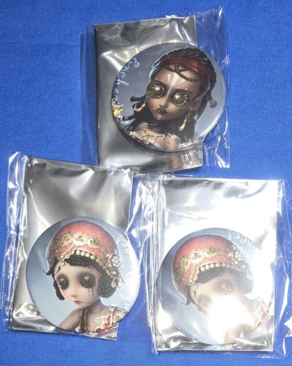 Personality 5Th Can Badge Set F/S-M501 from japan Rare  Good condition