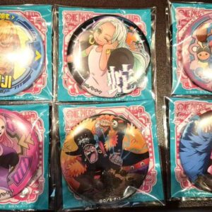 One Piece Can Badge Set F/S-M501 from japan Rare  Good condition