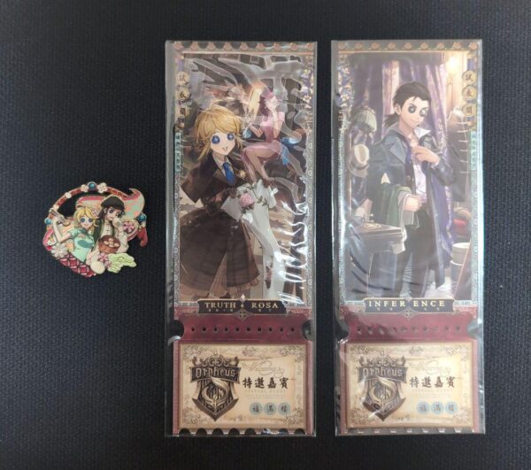 Personality V Offline Pack Truth Reasoning Goods Set Of 3 F/S-M501 from japan Ra