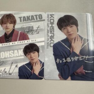 Ebidan Card Included Wafer The Cause Is To Me Koizumi Mitsusaki Pair F/S-M501 fr