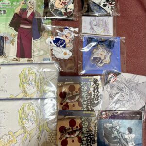 Uzui Tengen Acrylic Stand Postcard Coaster Can Badge 12-Piece Set F/S-M501 from
