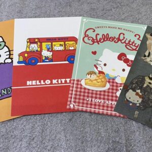 Hello Kitty Exhibition Postcard F/S-M501 from japan Rare  Good condition