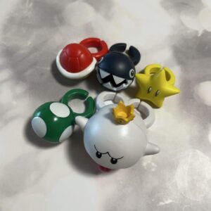 Super Mario Fashion Ring Completed All Types F/S-M503 from japan Rare  Good cond