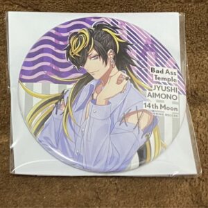 Hypnotic Bad Ass Temple 40Th Seventh Stone Can Badge F/S-M501 from japan Rare  G