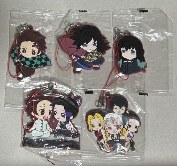 Demon Slayer Capsule Rubber Mascot Gacha F/S-M501 from japan Rare  Good conditio