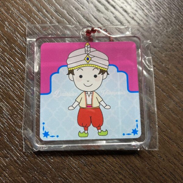 World Masterpiece Theater Yokoyama Daisuke Keychain F/S-M501 from japan Rare  Go