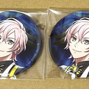 Utapuri Assdms Nagi Tei Can Badge F/S-M501 from japan Rare  Good condition
