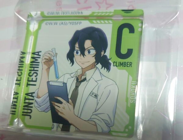 Yowamushi Pedal Yowa Tokyu Hands White Coat Acrylic Block Teshima 2 F/S-M501 fro