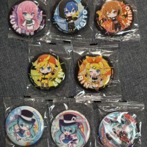 Hatsune Miku Madimilla 2023 Can Badge Set Of 8 F/S-M501 from japan Rare  Good co