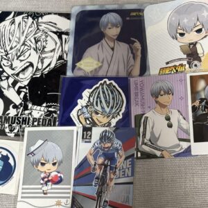 Kuroda Yukinari Yowamushi Pedal Postcard Coaster Sticker F/S-M501 from japan Rar