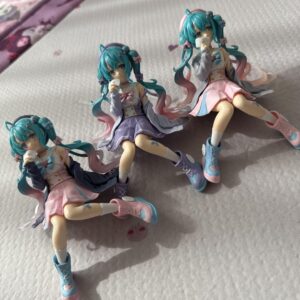 Hatsune Miku Nudorusutopa 3 Figures F/S-M501 from japan Rare  Good condition