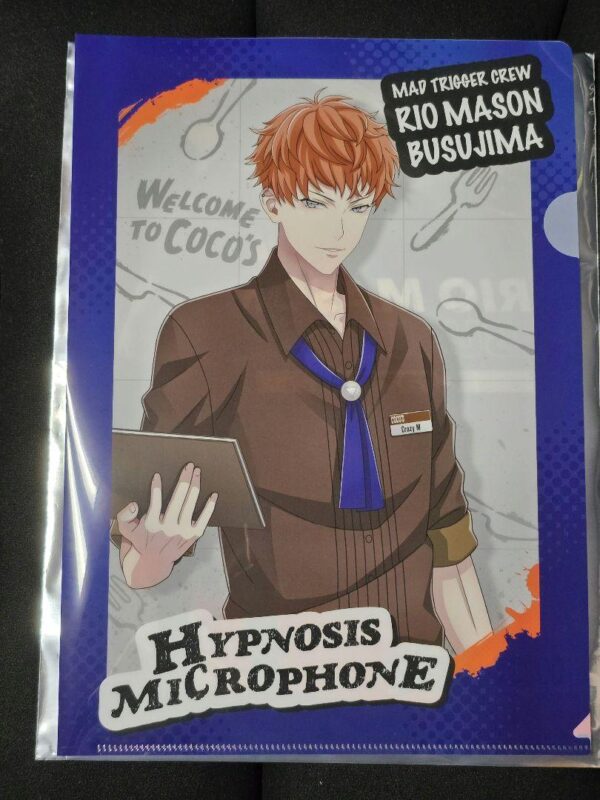 Hypnotic Coco'S Clear File Rioui F/S-M501 from japan Rare  Good condition