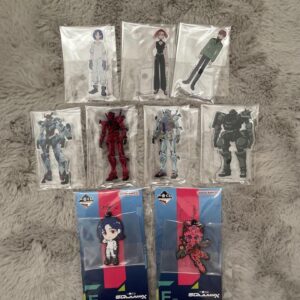 Siegax Ichibankuji Acrylic Stand Set F/S-M503 from japan Rare  Good condition