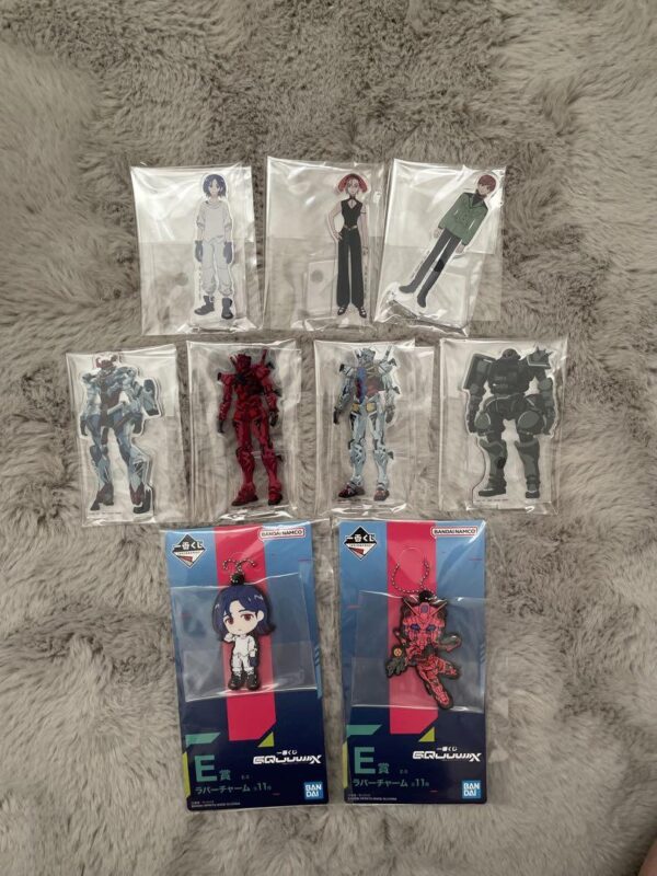 Siegax Ichibankuji Acrylic Stand Set F/S-M503 from japan Rare  Good condition