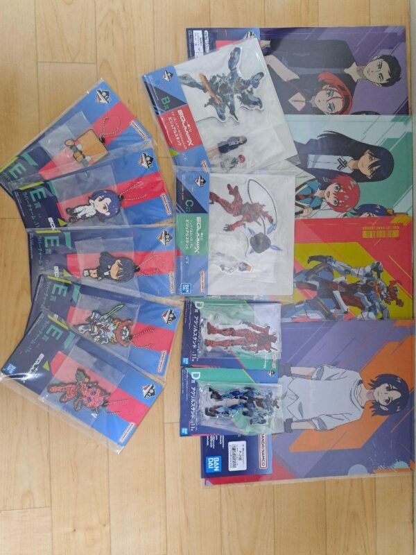 Ichibankuji Mobile Suit Gundam Zeke Axe Prize B C D E F F/S-M503 from japan Rare