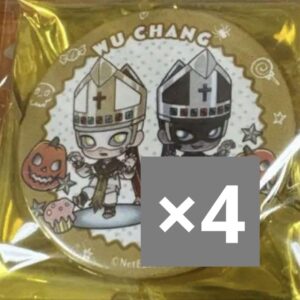 Black And White Impermanence Identityv Sweep Paradise Halloween Can Badges 4 F/S