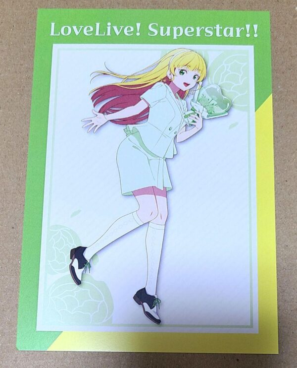 Love Live Superstar Heianna Sumire Limited Novelty Postcard F/S-M501 from japan