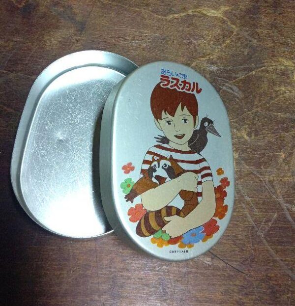 Rascal Aluminum Lunch Box F/S-M501 from japan Rare  Good condition