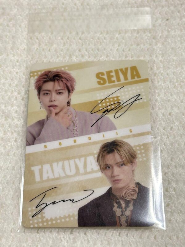 Ebidan Wafer Card Buddiis Okamoto Seiya Otsuki Takuya Pair Design F/S-M501 from