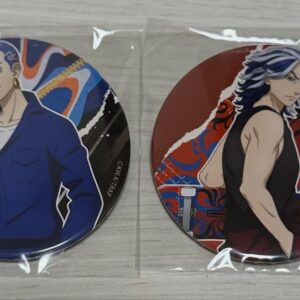 Tokyo Revengers: Waku Doki Lottery: Shiba Daiju And Hakkai'S Can Badge F/S-M501