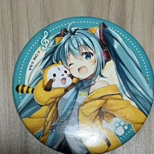 Hatsune Miku Rascal Can Badge F/S-M501 from japan Rare  Good condition