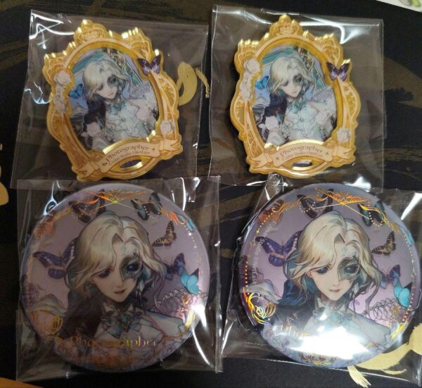 Identityv China Specimen Gallery Can Badge Magnet Photographer F/S-M501 from jap
