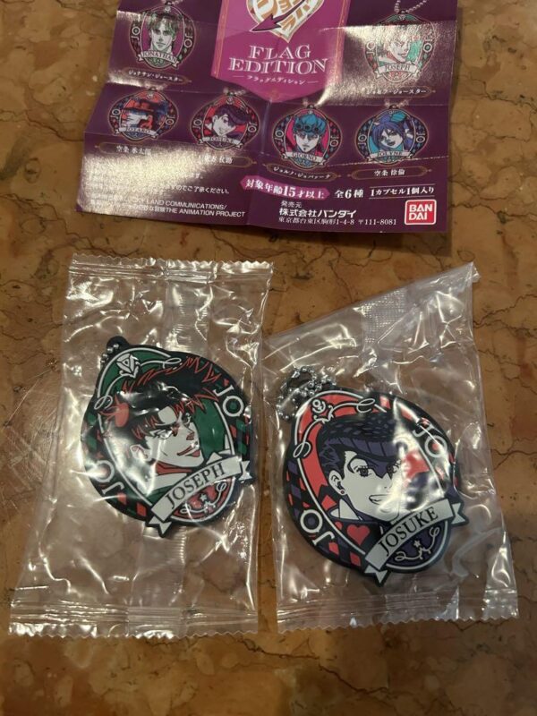Gashapon Jojo'S Bizarre Adventure Flag Edition 2 Types F/S-M503 from japan Rare