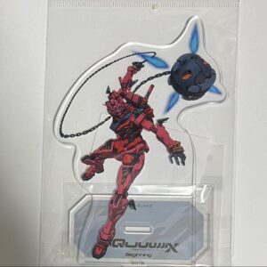 Mobile Suit Gundam Zeek Axe Theatre Goods Acrylic Stand Red F/S-M503 from japan
