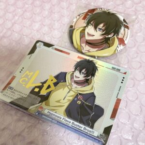 Hypnosis Microphone Can Badge Weiss Brow Flava Yamada Saburo F/S-M501 from japan